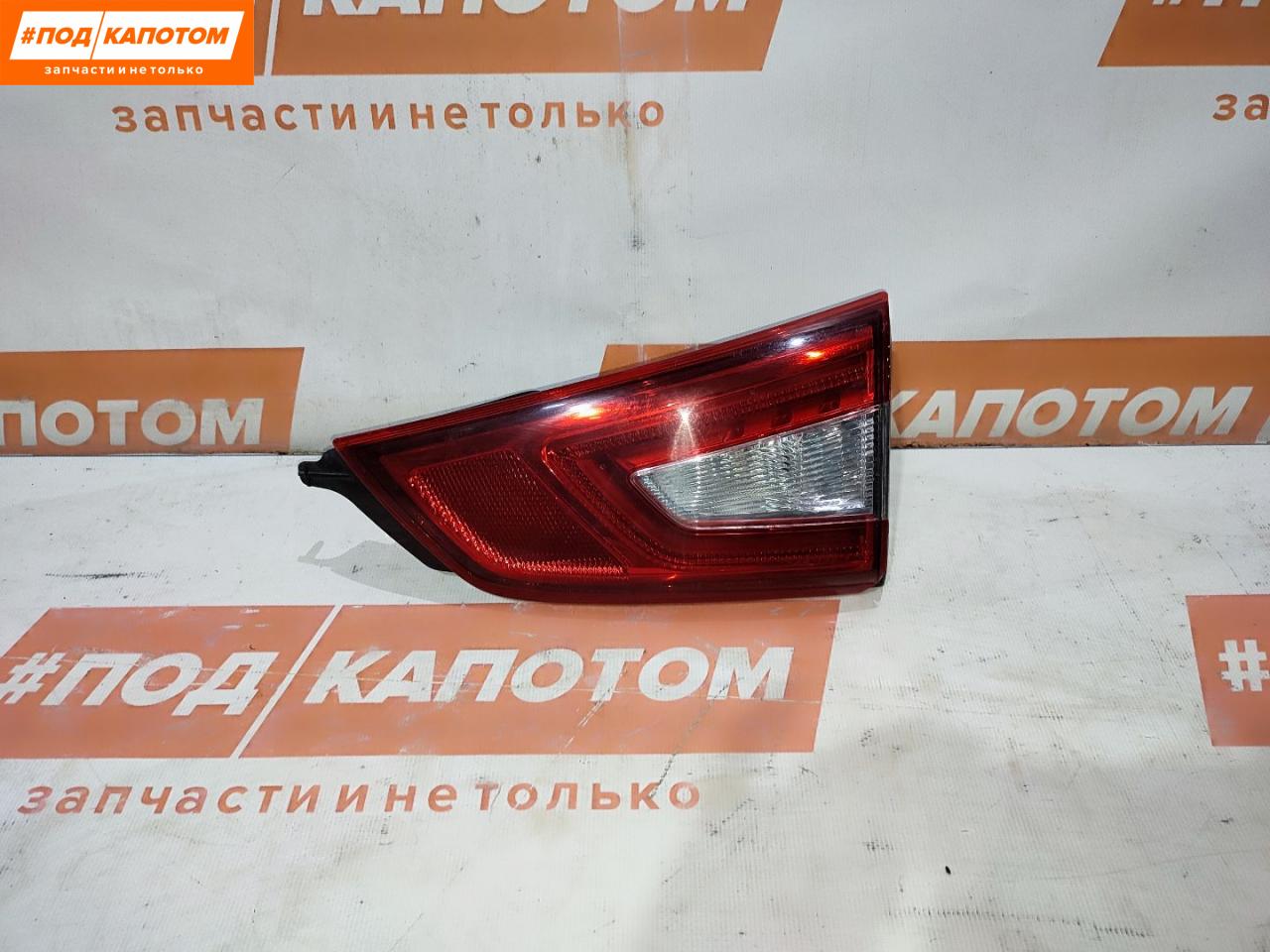 фонарь крышки багажника правый Nissan Qashqai 2 поколение 2015, 2.0 л., MR20DD, бензин, АКПП, qab white(pearl), внедорожник 5 дв., передний привод, 265504EA5A - фото №1
