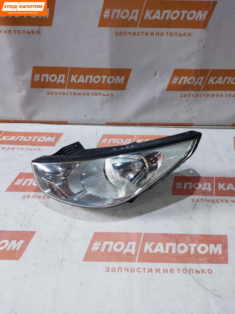 фара левая Hyundai ix35 1 поколение 2012, 2.0 л., G4KD, бензин, АКПП, tcm (phantom black), внедорожник 5 дв., передний привод, 921012S030 - фото №1