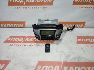 магнитола Hyundai ix35 1 поколение 2009, 2.4 л., G4KE, бензин, АКПП, tcm (phantom black), внедорожник 5 дв., 961602S300TAN