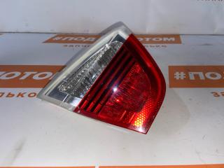 фонарь крышки багажника левый BMW 3 серия E90/E91/E92/E93 2005, 2.5 л., N52 B25 AE, бензин, АКПП, 300, седан, задний привод, 63216937459