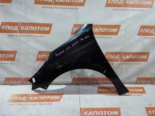 крыло переднее левое Peugeot 207 1 поколение 2008, 1.6 л., 5FW (EP6), бензин, АКПП, exl, хетчбэк 5 дв., передний привод, 7840R9