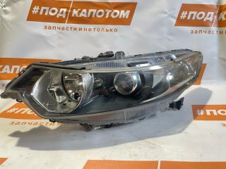 Фара Ксенон лев. Honda Accord 8 поколение 2009, 2.4 л., K24A, бензин, АКПП, nh731p crystal black p, универсал, передний привод, 33151TL0J11
