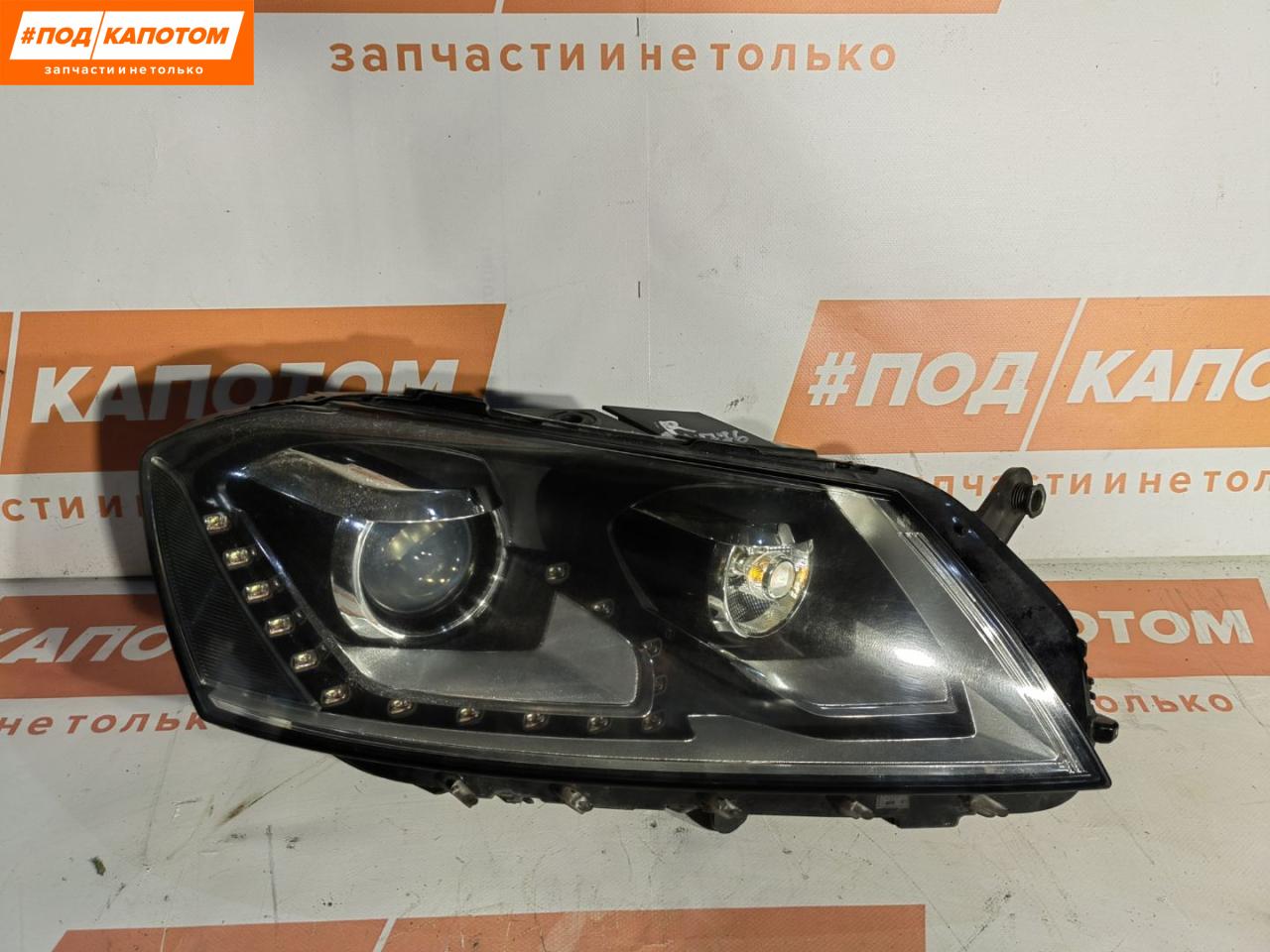 Фара Ксенон прав. Volkswagen Passat B7 2011, 1.4 л., CAXA, бензин, АКПП, b4 / b9a, универсал, передний привод, 3AC94752 - фото №1