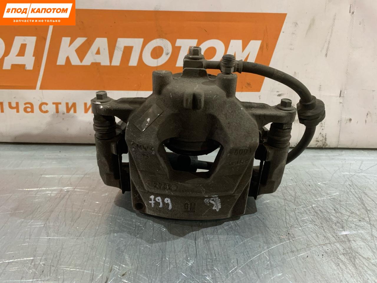 СУППОРТ перед. лев. Chevrolet Cruze 1 поколение 2012, 1.4 л., A 14 NET, бензин, АКПП, 636r, седан, передний привод, 13301189 - фото №1