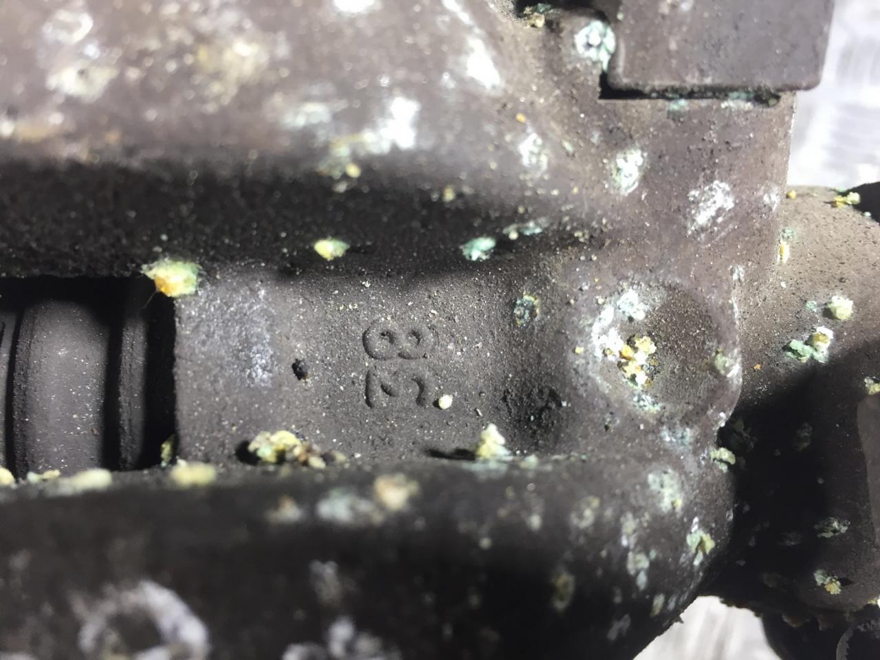 суппорт задний левый Opel Zafira 1 поколение (A) 2002, 1.8 л., бензин, МКПП, универсал, 93170606 - фото №1