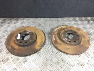 диск тормозной передний Opel Astra H 2007, 1.8 л., бензин, МКПП, хетчбэк 5 дв.