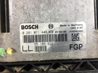 блок управления двигателем Opel Vectra C [рестайлинг] 2008, 1.9 л., CDTi, дизель, МКПП, универсал, 0281011448