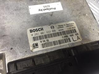 блок управления двигателем Opel Vectra B 1999, 2.0 л., TDi, дизель, МКПП, универсал, 0281001633, 90508986