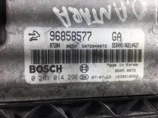 блок управления двигателем Opel Antara 1 поколение 2008, 2.0 л., CDTi, дизель, МКПП, внедорожник 5 дв., 0281014296