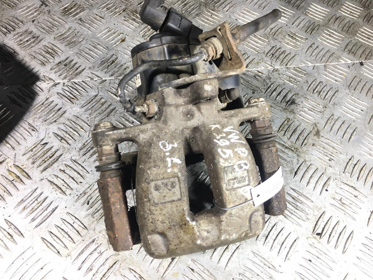 суппорт задний левый Volkswagen Passat B6 2005, 1.9 л., BKC, дизель, 5МКПП, серый, седан, передний привод, правый руль - фото №1