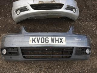 бампер передний Volkswagen Touran 1 поколение 2006, 2.0 л., BKD, дизель, 6МКПП, platinumgrey / ld7x, минивэн, передний привод, правый руль, 1T0807217C