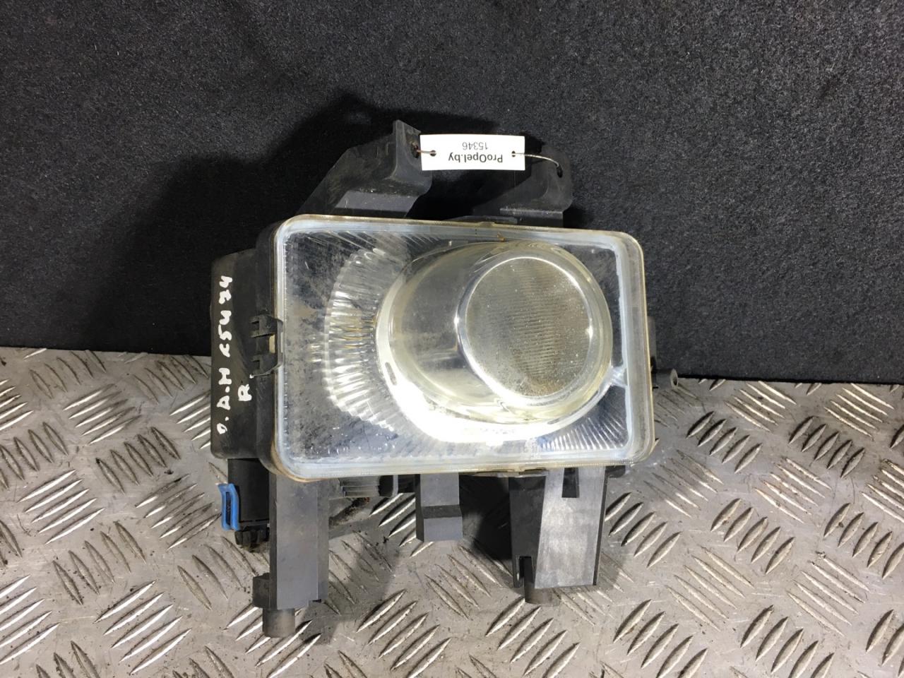 фара противотуманная правая Opel Astra H 2005, 1.6 л., Z 16 XEP, бензин, 5МКПП, серебро, хетчбэк 5 дв., передний привод, правый руль, 24462134 - фото №1