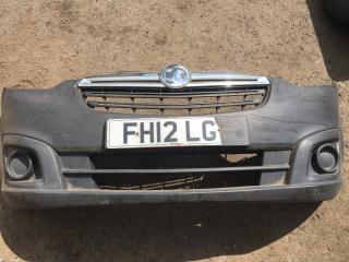 бампер передний Opel Combo 4 поколение (D) 2012, 1.3 л., дизель, 5МКПП, синий, фургон, передний привод, правый руль, 95513001