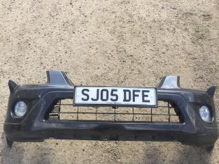 бампер передний Honda CR-V 2 поколение [рестайлинг] 2005, 2.2 л., N22A2, дизель, 6МКПП, чёрный, внедорожник 5 дв., полный привод, правый руль