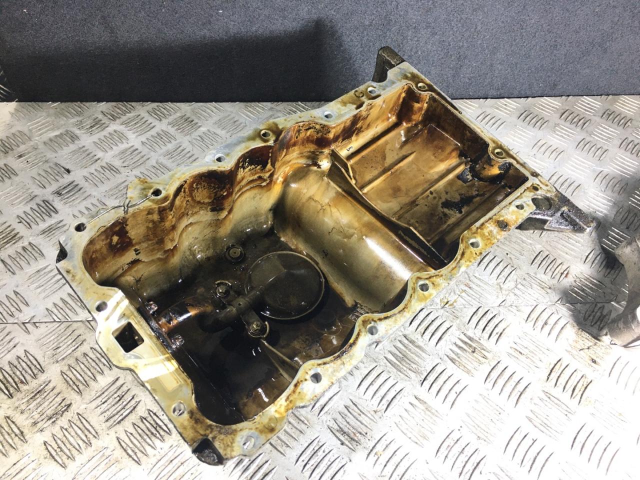 масляный поддон Opel Tigra 2 поколение 2008, 1.4 л., Z 14 XEP, бензин, 5МКПП, antigua / 1tu, кабриолет, передний привод, правый руль, 9128621 - фото №1