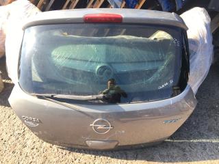 крышка багажника (дверь 3-5) Opel Corsa D [рестайлинг] 2010, 1.3 л., CDTi, A 13 DTE, дизель, МКПП, серебро, хетчбэк 3 дв., передний привод, 93189490, 13182502