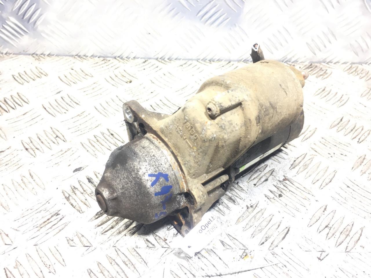 стартер Opel Meriva 1 поколение (A) 2005, 1.6 л., Z 16 XE, бензин, 5МКПП, серебро, минивэн, передний привод, правый руль, 09115191 - фото №1