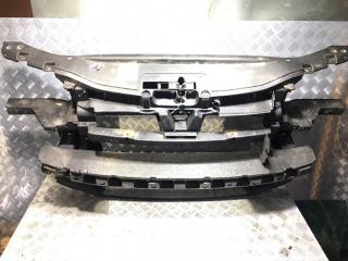 передняя панель крепления облицовки (телевизор) Volkswagen Touran 1 поколение 2006, 1.9 л., BXE, дизель, 6МКПП, divingblue / la5x, минивэн, передний привод, правый руль