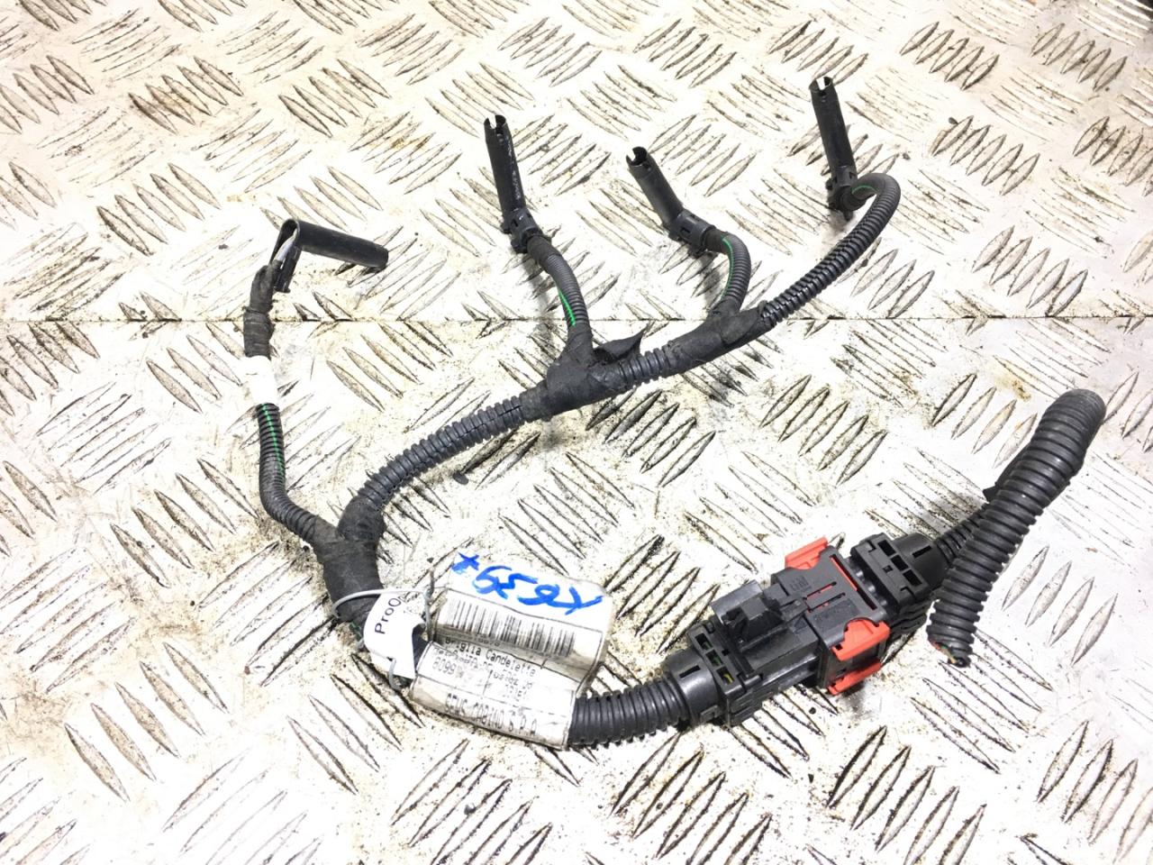 проводка свечей накала Opel Zafira 2 поколение (B) 2006, 1.9 л., Z 19 DT, дизель, 6МКПП, lichtsilber / 4au, минивэн, передний привод, правый руль, 00551976870 - фото №1