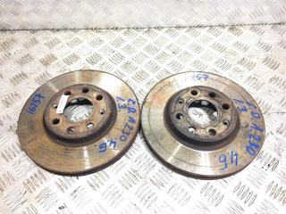 диски тормозные (комплект) Opel Corsa D 2009, 1.3 л., Z 13 DTJ, дизель, МКПП, хетчбэк 3 дв., передний привод