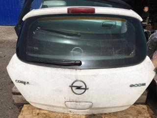крышка багажника (дверь 3-5) Opel Corsa D [рестайлинг] 2010, 1.3 л., CDTi, A 13 DTE, дизель, МКПП, серебро, хетчбэк 3 дв., передний привод, 93189490, 13182502