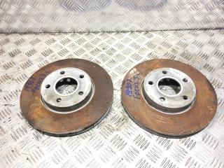 диски тормозные (комплект) Ford Focus 3 поколение 2013, 1.0 л., M2DA, бензин, 5МКПП, frozen white, хетчбэк 5 дв., передний привод, правый руль