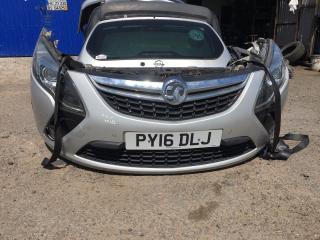 передняя часть (ноускат) Opel Zafira 3 поколение (C) [рестайлинг] 2016, 2.0 л., B 20 DTH, дизель, АКПП, argonsilber / 176, минивэн, передний привод, правый руль