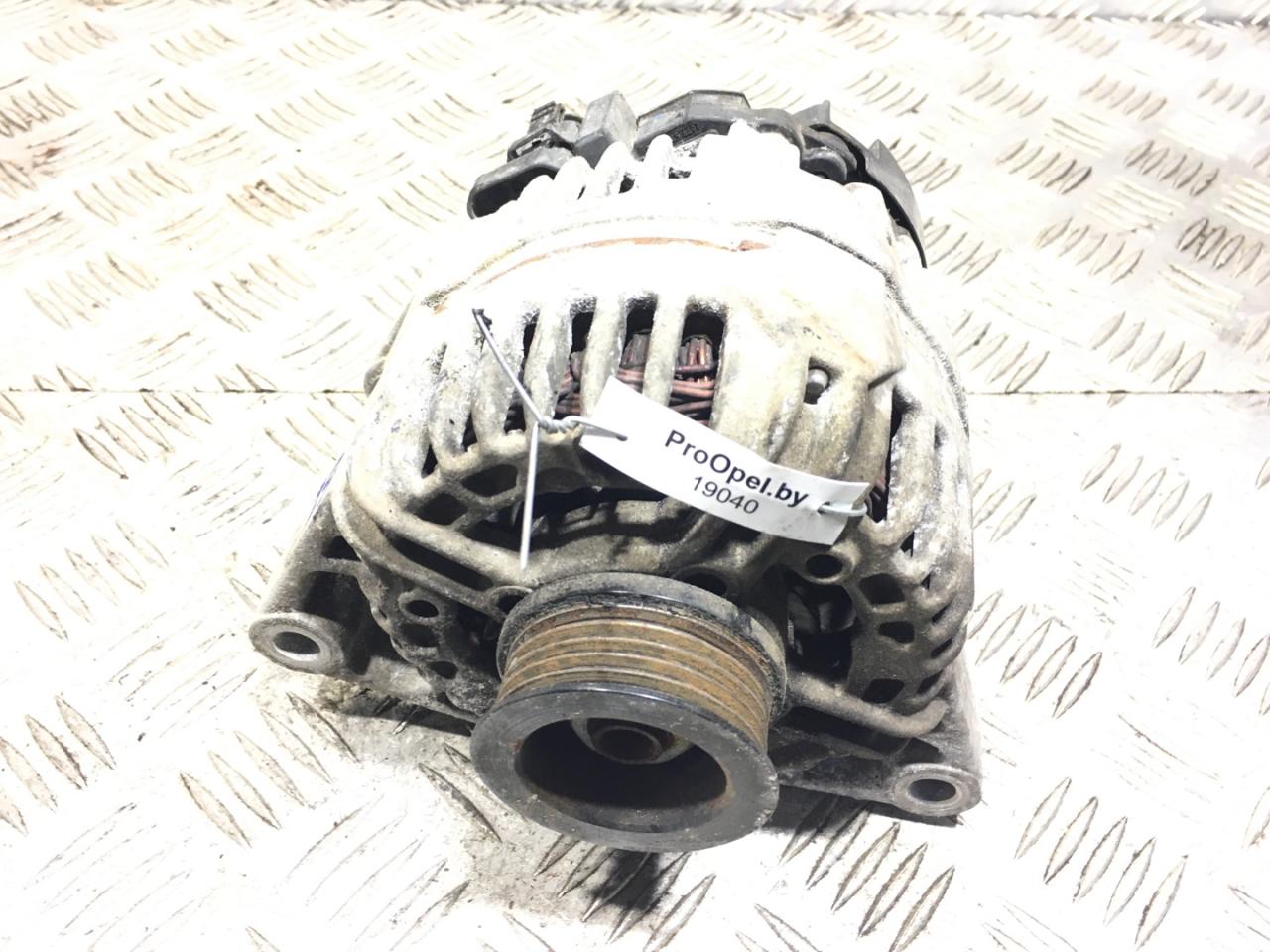 генератор Opel Corsa D (2006 - 2010), 1.2 л., Z 12 XEP, бензин, МКПП, 0124325171, 1322930 - фото №1