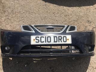 бампер передний Saab 9-3 2 поколение [рестайлинг] 2010, 1.9 л., Z19DTH, дизель, 6МКПП, jet black / 5mu, седан, передний привод, правый руль, 12769741