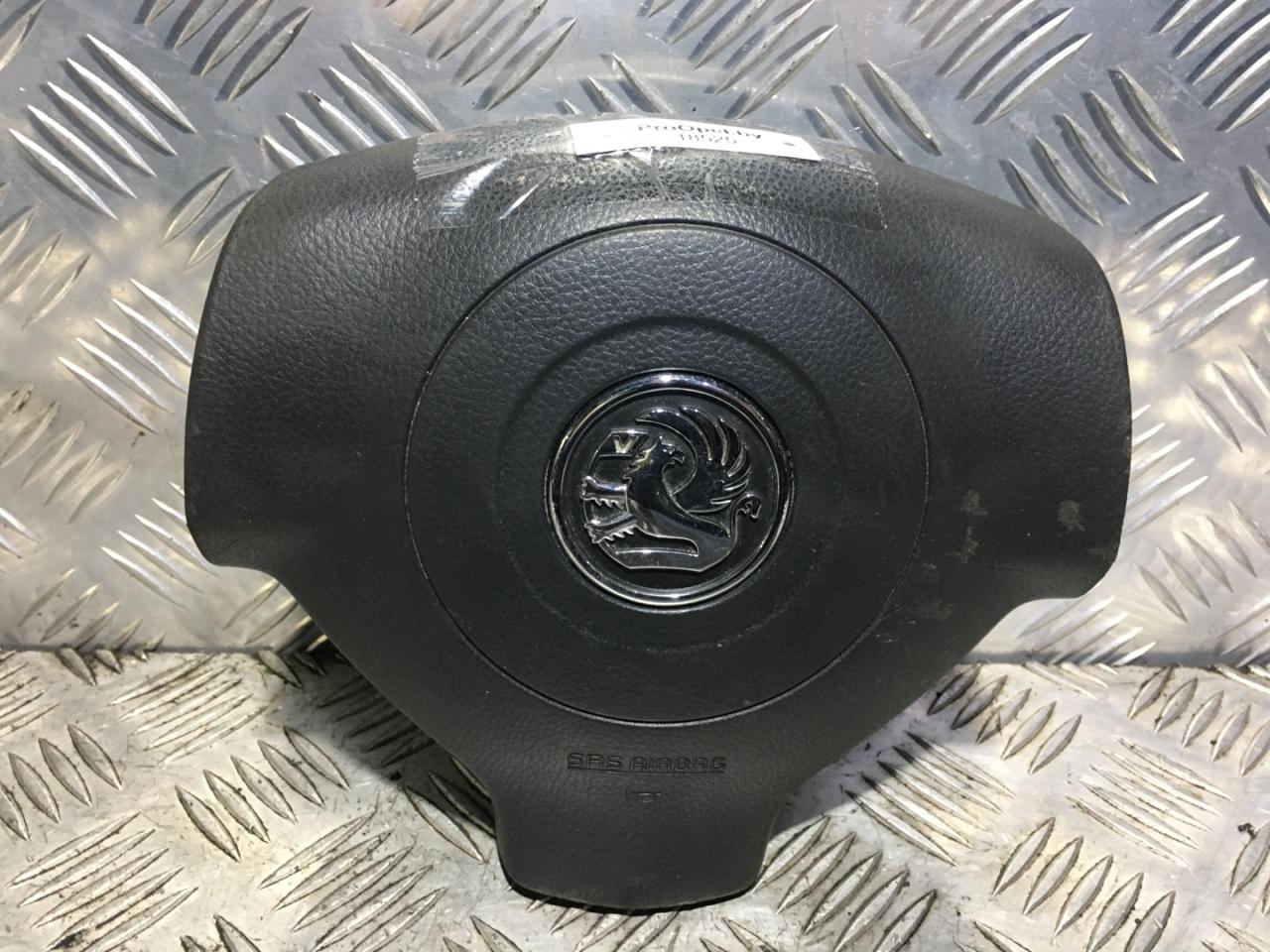 подушка безопасности водителя Opel Agila 2 поколение (B) 2009, 1.2 л., K12B, бензин, 5МКПП, atlanta blau / zch, хетчбэк 5 дв., передний привод, правый руль - фото №1