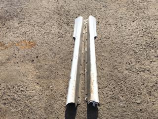 пороги (комплект) Opel Corsa D 2010, 1.2 л., A 12 XER, бензин, 5МКПП, casablancaweiss / 10u, хетчбэк 3 дв., передний привод, правый руль, 13245813