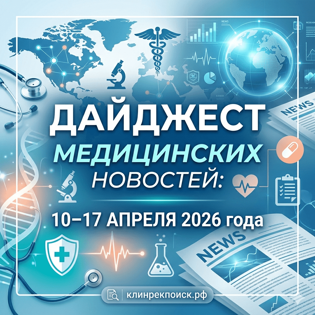 Обзор медицинских новостей: 10–17 апреля 2026