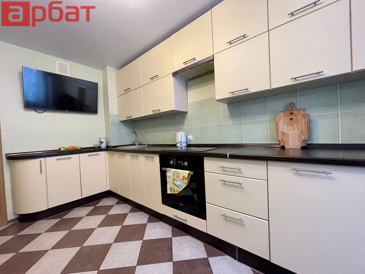 Двухкомнатная квартира за Волгой