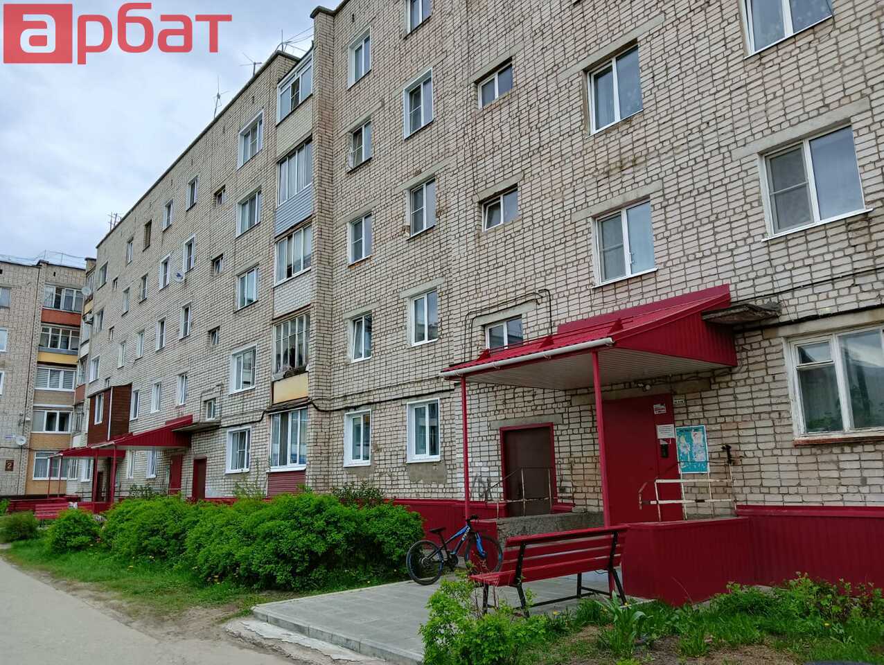 3-к квартира, 60,4 м2, 4/5 эт.