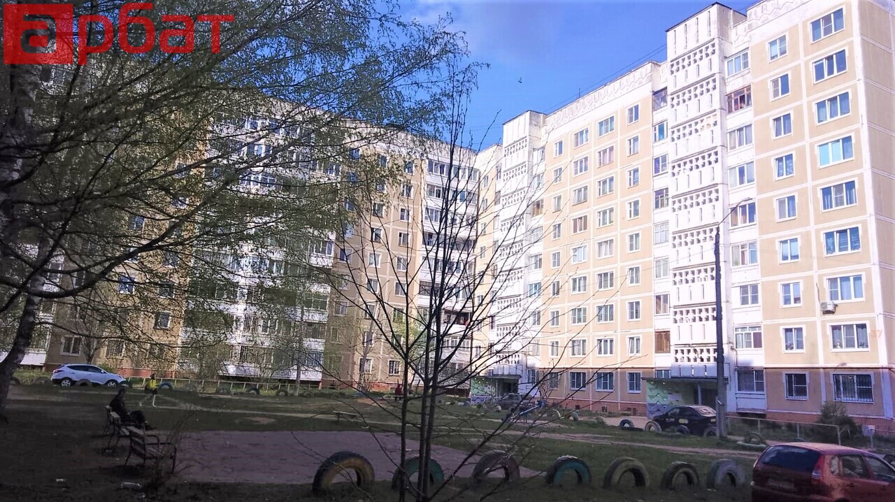 г Кострома, мкр Давыдовский-2, д 37 3-комнатная квартира, 64.8 м²