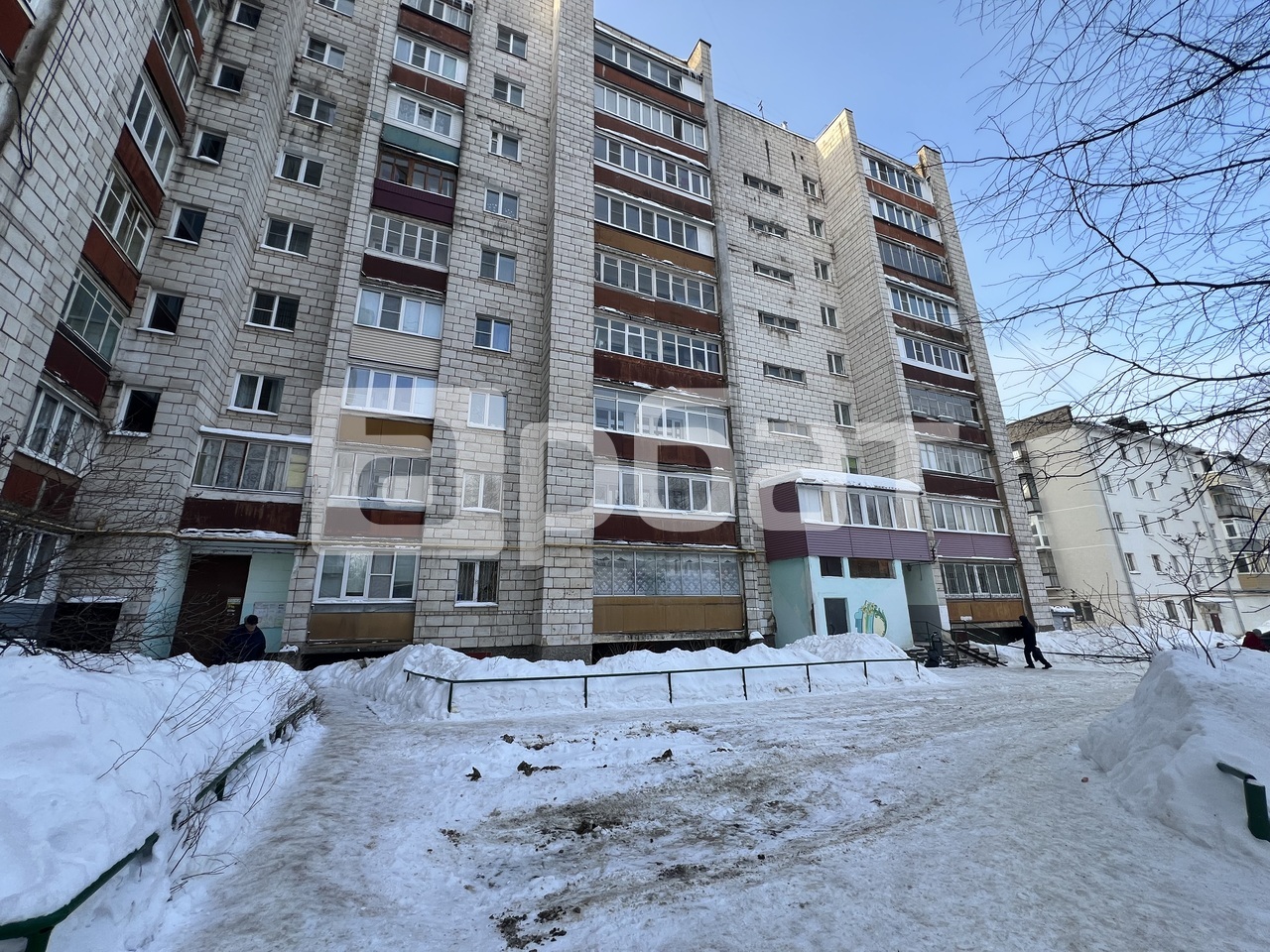 г Кострома, Кинешемское шоссе, д 39 3-комнатная квартира, 61 м²