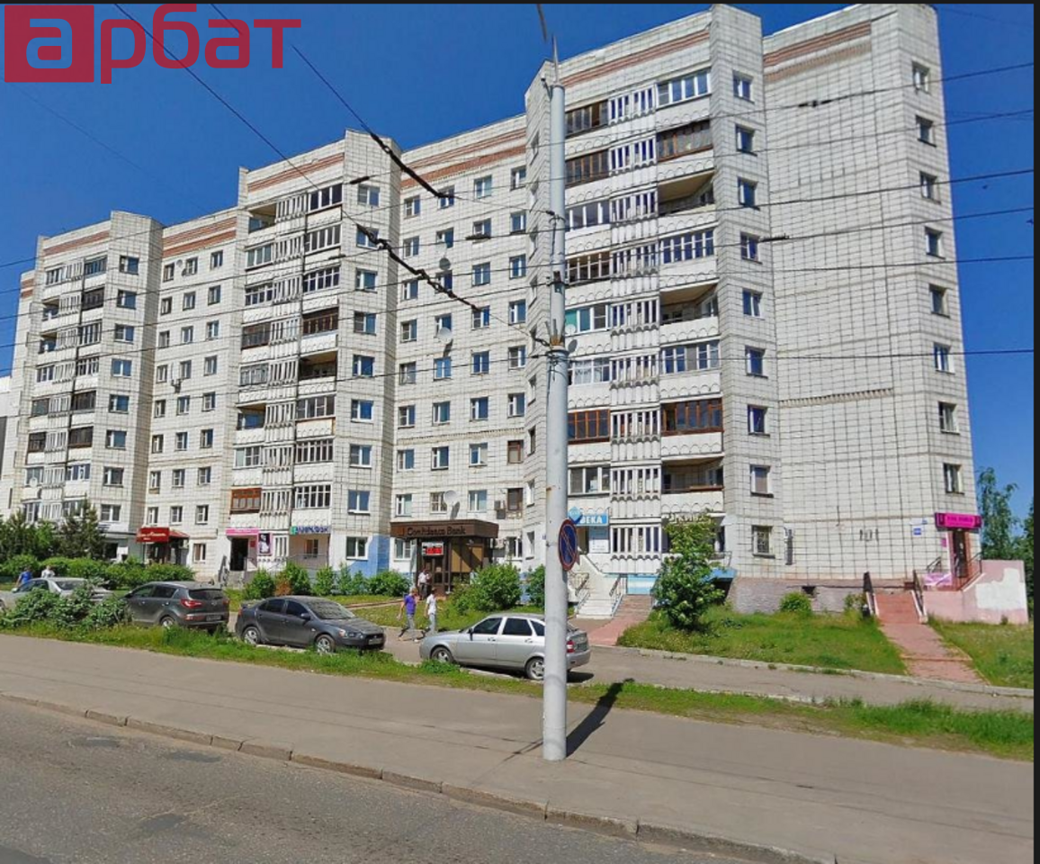 г Кострома, ул Советская, д 101 3-комнатная квартира, 59.1 м²