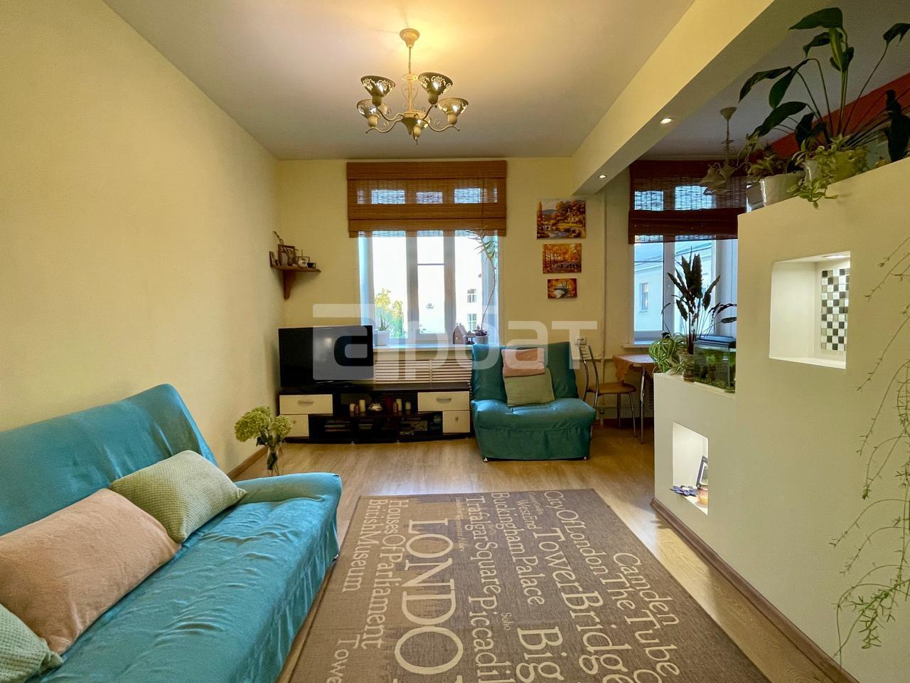 2-ком. кв. 50 м2, 4/5 эт.