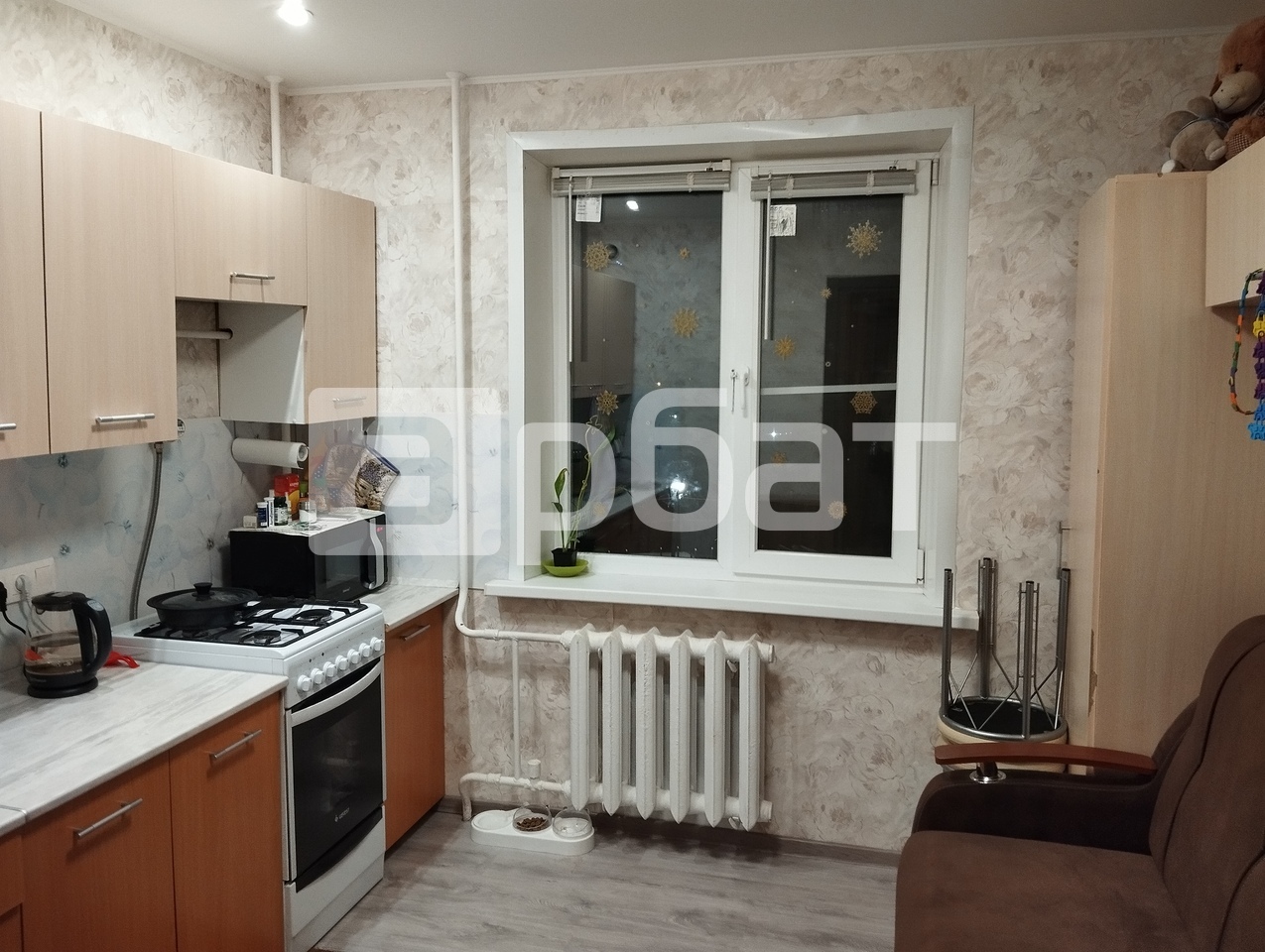 г Кострома, мкр Давыдовский-2, д 61 1-комнатная квартира, 33.1 м²