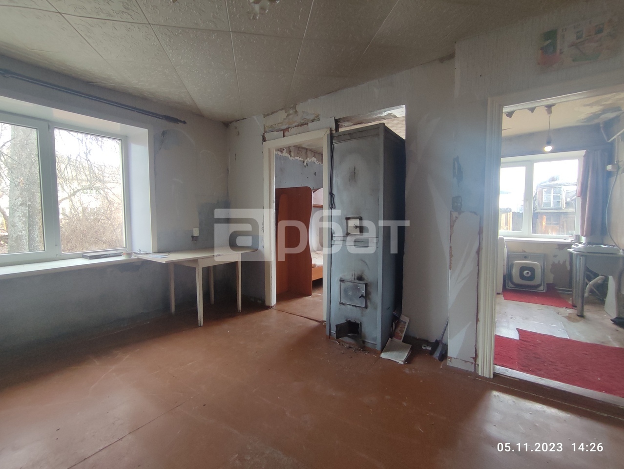 2-к. квартира, 35,1 м², 1/2 эт.