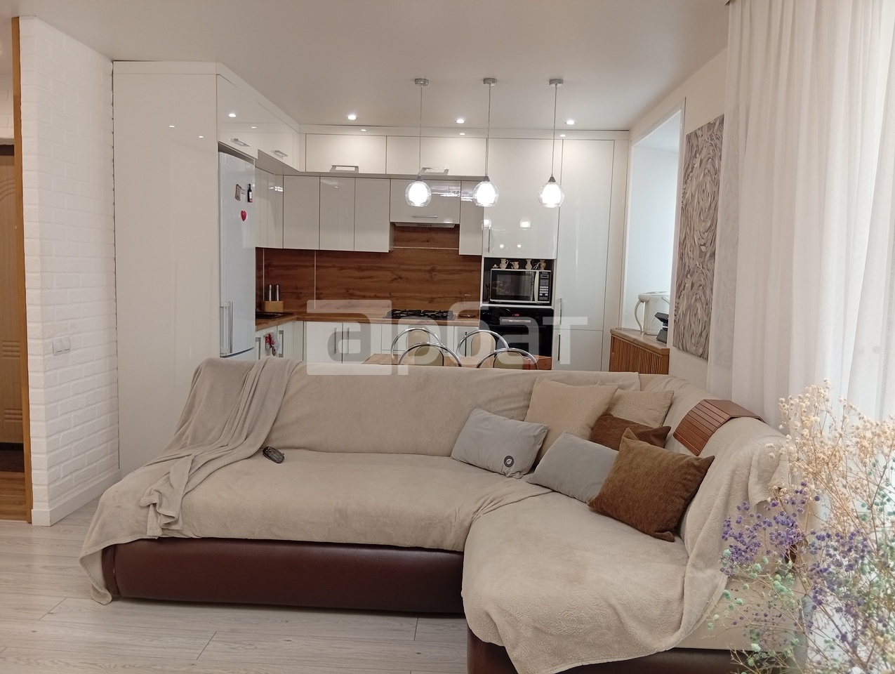 3-к. квартира, 63,3 м², 7/9 эт.