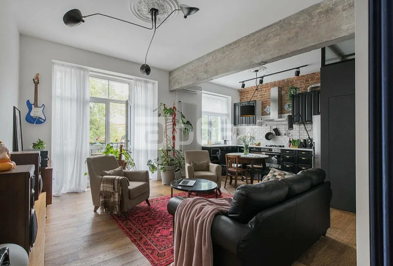 2-к. квартира, 56 м², 4/5 эт.