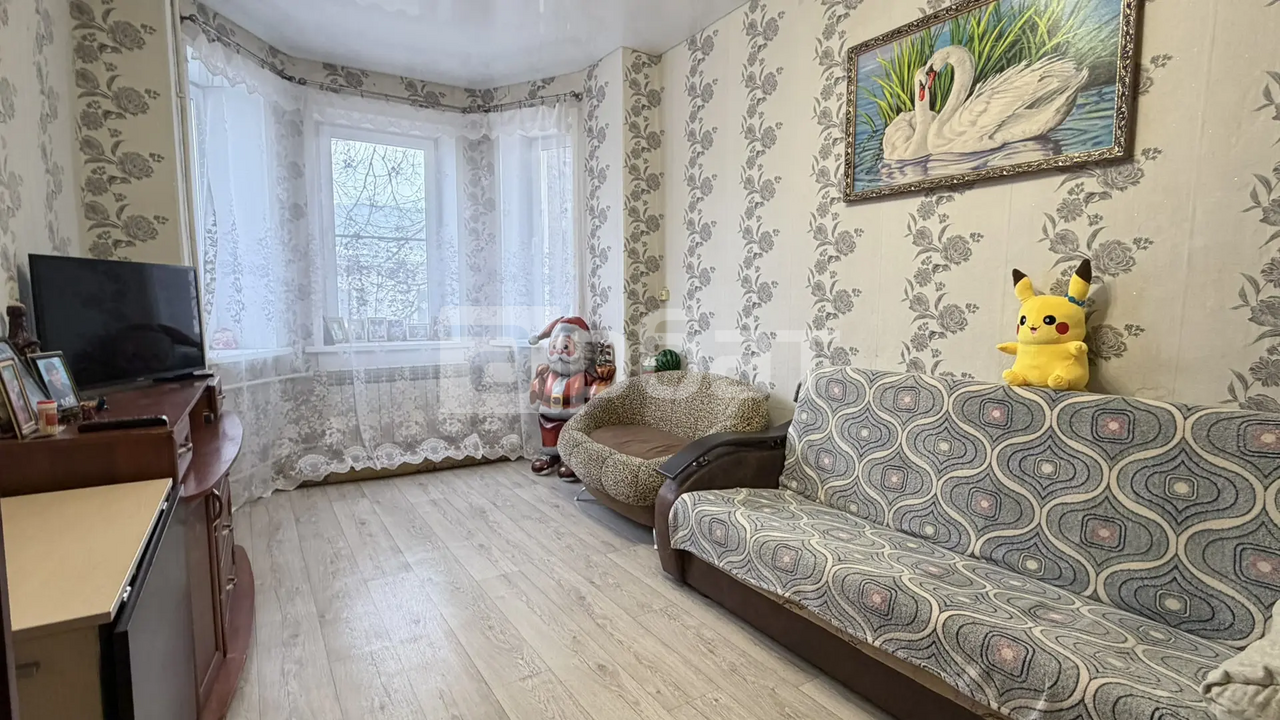 3-к. квартира, 62 м², 2/2 эт.