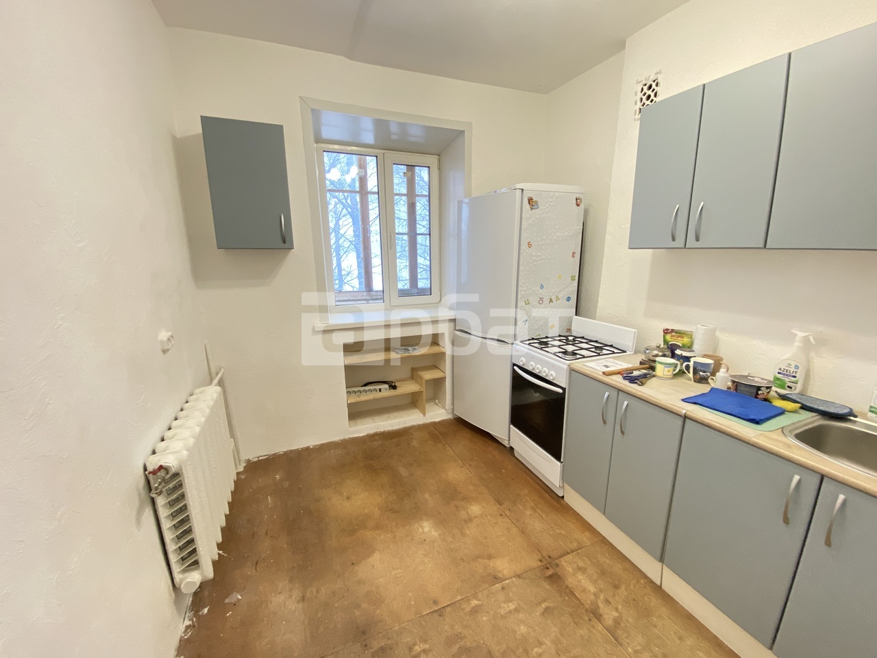 1-к. квартира, 33,4 м², 3/3 эт.