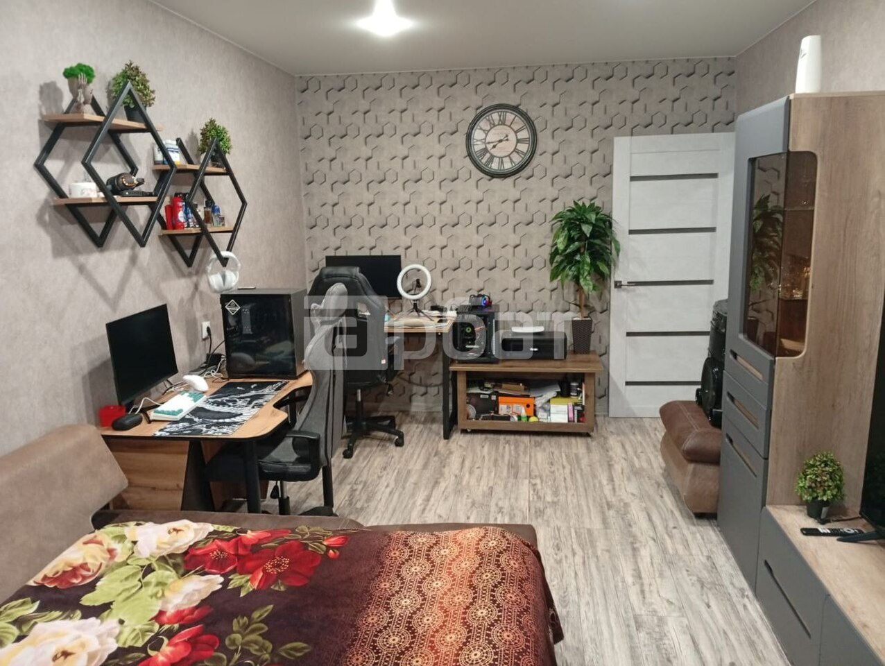 2-к. квартира, 43,7 м².