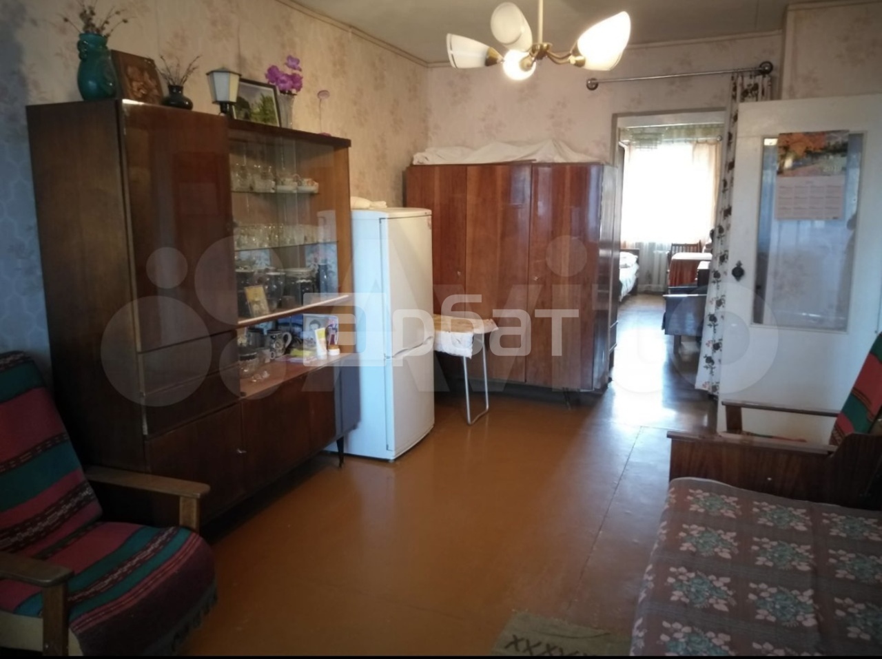 2-к. квартира, 44,4 м², 5/5 эт.