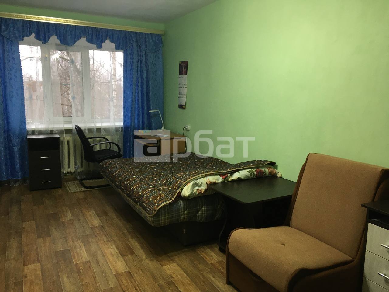 Комната 18,7 м² в 1-к., 3/4 эт.