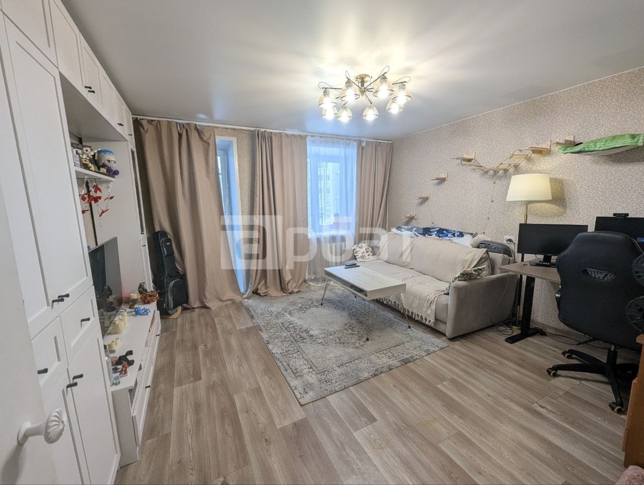 2-к. квартира, 54,5 м², 2/9 эт. 