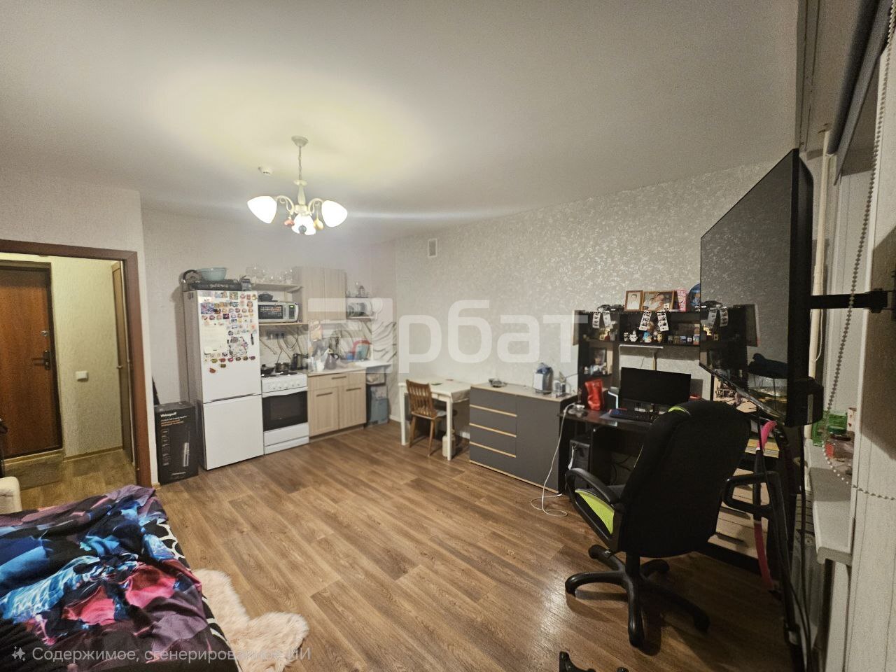 Квартира-студия, 27,7 м², 4/10 эт