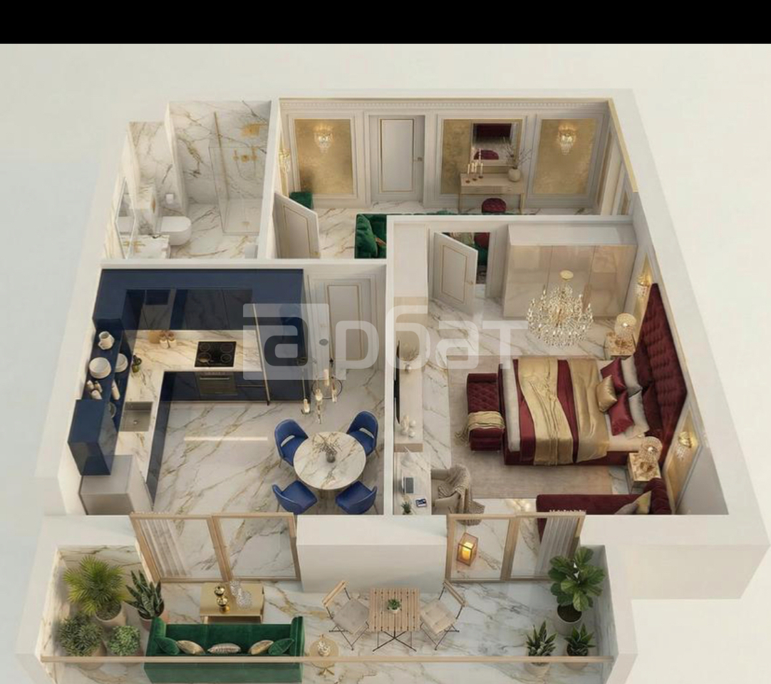 1к квартира